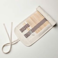 Túi Đựng Bút Canvas Cuộn Cao Cấp