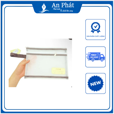 Túi đựng bút lưới trong suốt